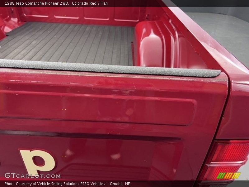 Colorado Red / Tan 1988 Jeep Comanche Pioneer 2WD