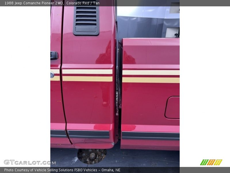Colorado Red / Tan 1988 Jeep Comanche Pioneer 2WD