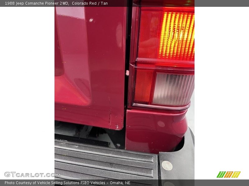 Colorado Red / Tan 1988 Jeep Comanche Pioneer 2WD