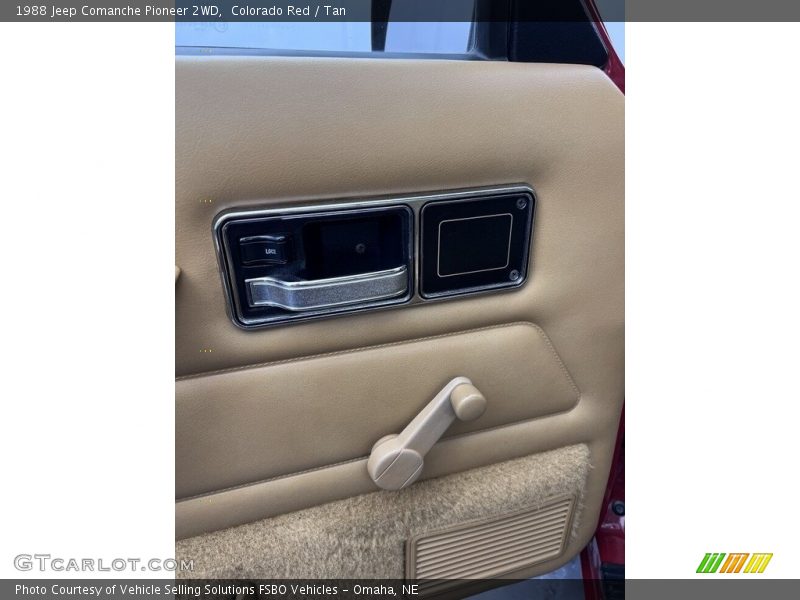 Door Panel of 1988 Comanche Pioneer 2WD