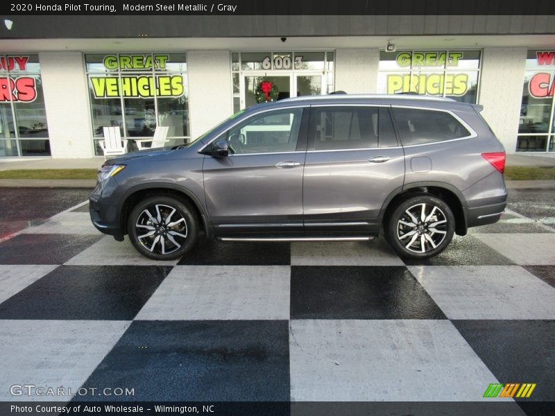 Modern Steel Metallic / Gray 2020 Honda Pilot Touring