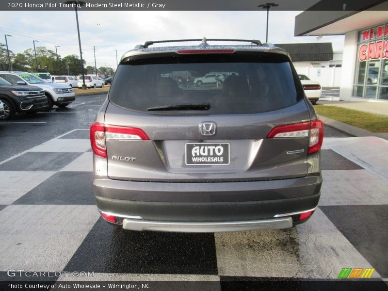 Modern Steel Metallic / Gray 2020 Honda Pilot Touring