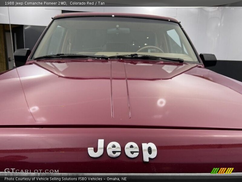 Colorado Red / Tan 1988 Jeep Comanche Pioneer 2WD