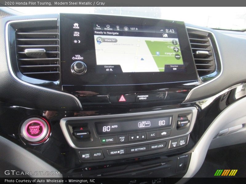 Modern Steel Metallic / Gray 2020 Honda Pilot Touring