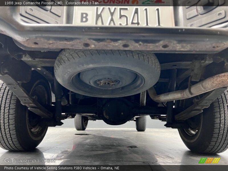 Undercarriage of 1988 Comanche Pioneer 2WD