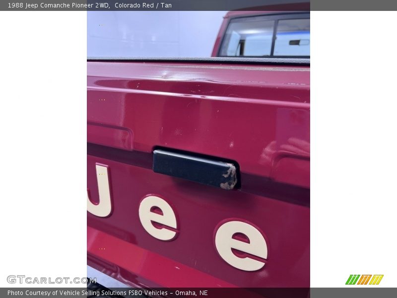 Colorado Red / Tan 1988 Jeep Comanche Pioneer 2WD