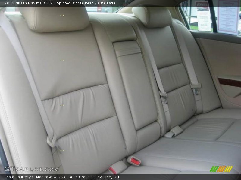 Spirited Bronze Pearl / Cafe Latte 2006 Nissan Maxima 3.5 SL
