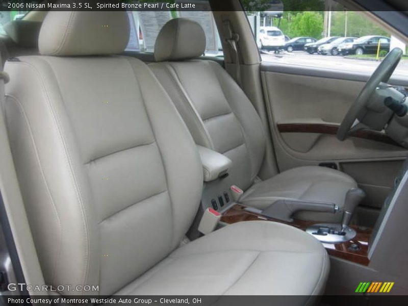 Spirited Bronze Pearl / Cafe Latte 2006 Nissan Maxima 3.5 SL