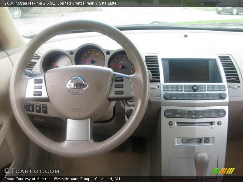 Spirited Bronze Pearl / Cafe Latte 2006 Nissan Maxima 3.5 SL