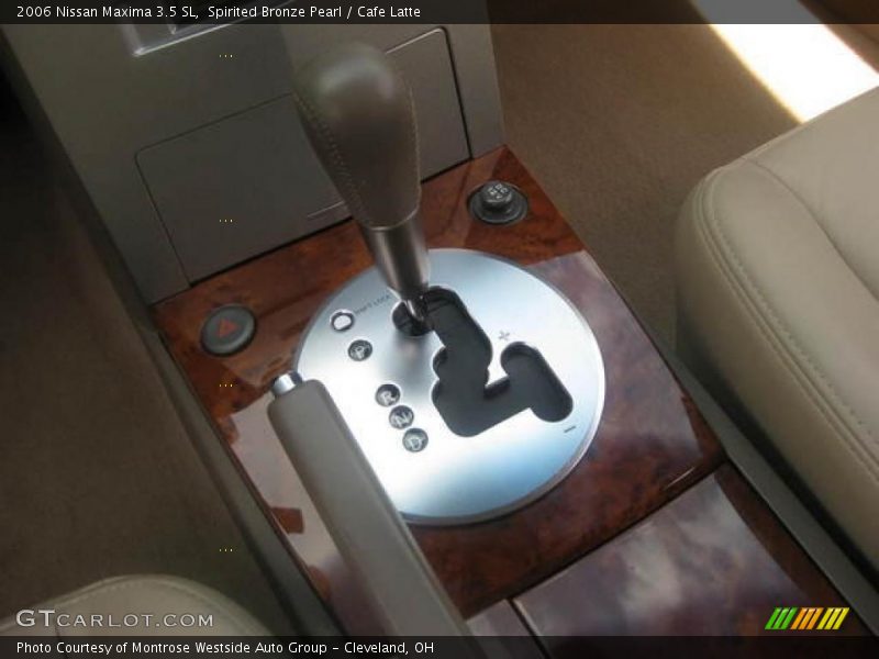 Spirited Bronze Pearl / Cafe Latte 2006 Nissan Maxima 3.5 SL