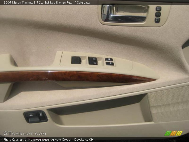 Spirited Bronze Pearl / Cafe Latte 2006 Nissan Maxima 3.5 SL
