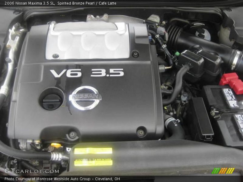 Spirited Bronze Pearl / Cafe Latte 2006 Nissan Maxima 3.5 SL