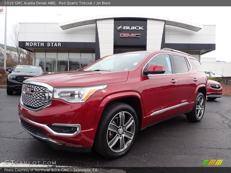 Red Quartz Tintcoat / Jet Black 2019 GMC Acadia Denali AWD