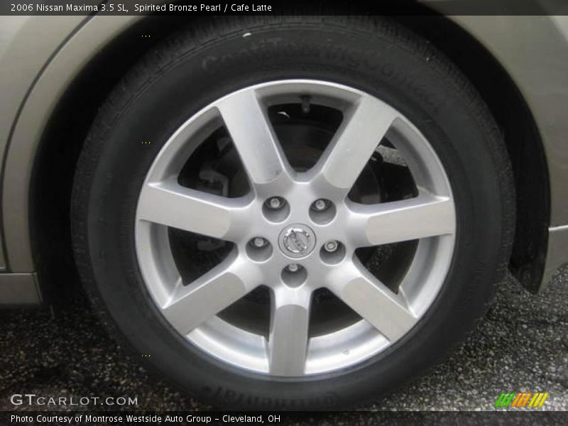Spirited Bronze Pearl / Cafe Latte 2006 Nissan Maxima 3.5 SL
