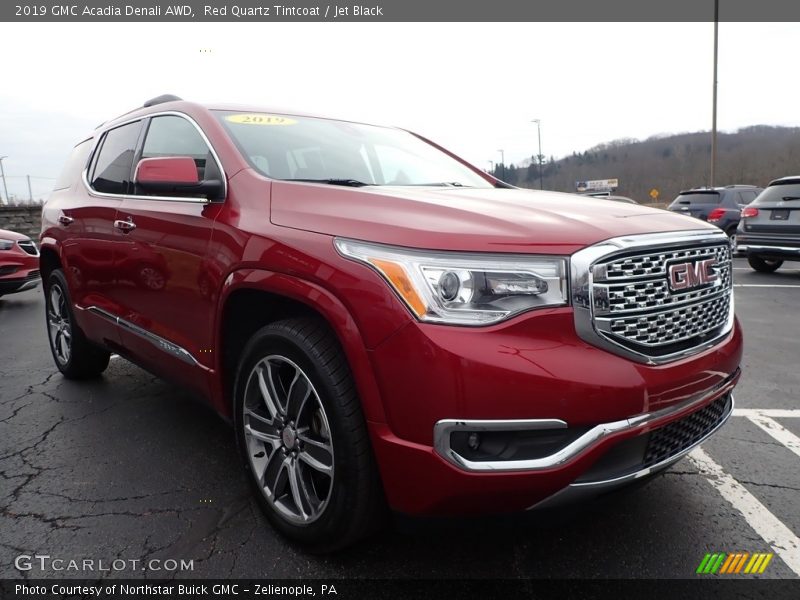 Red Quartz Tintcoat / Jet Black 2019 GMC Acadia Denali AWD