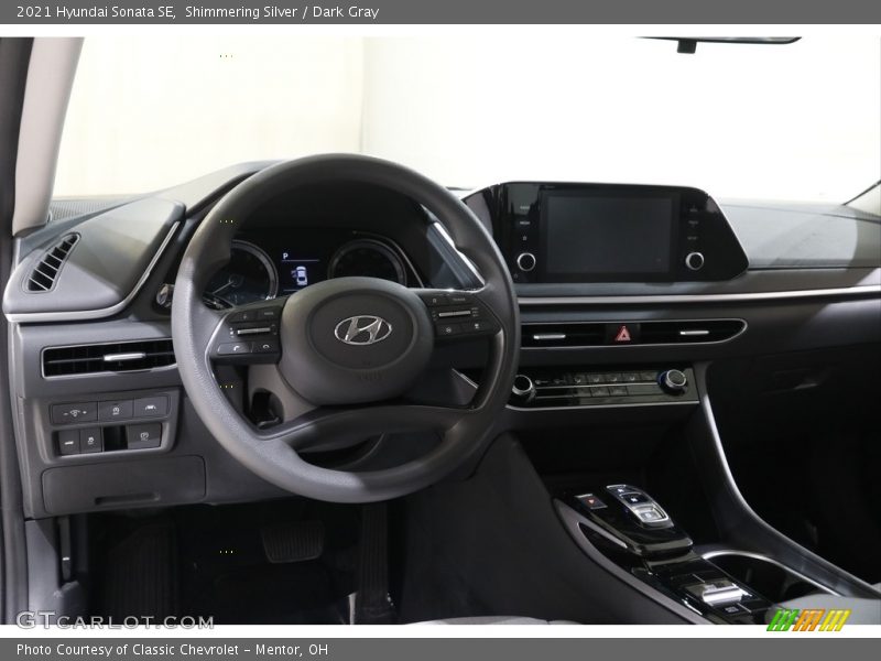 Shimmering Silver / Dark Gray 2021 Hyundai Sonata SE