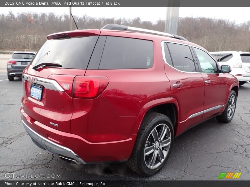 Red Quartz Tintcoat / Jet Black 2019 GMC Acadia Denali AWD