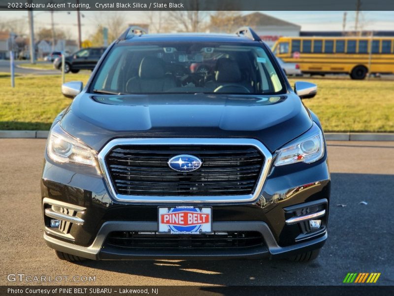 Crystal Black Silica / Slate Black 2022 Subaru Ascent Touring