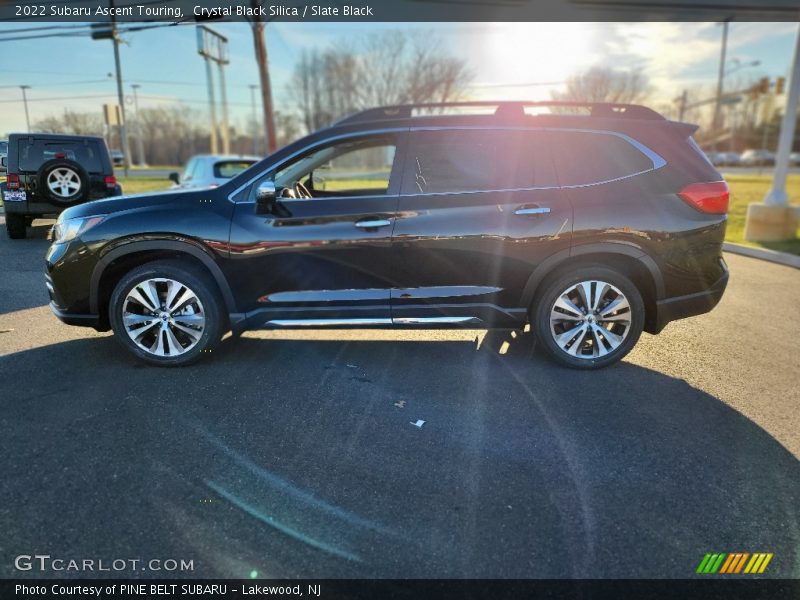 Crystal Black Silica / Slate Black 2022 Subaru Ascent Touring