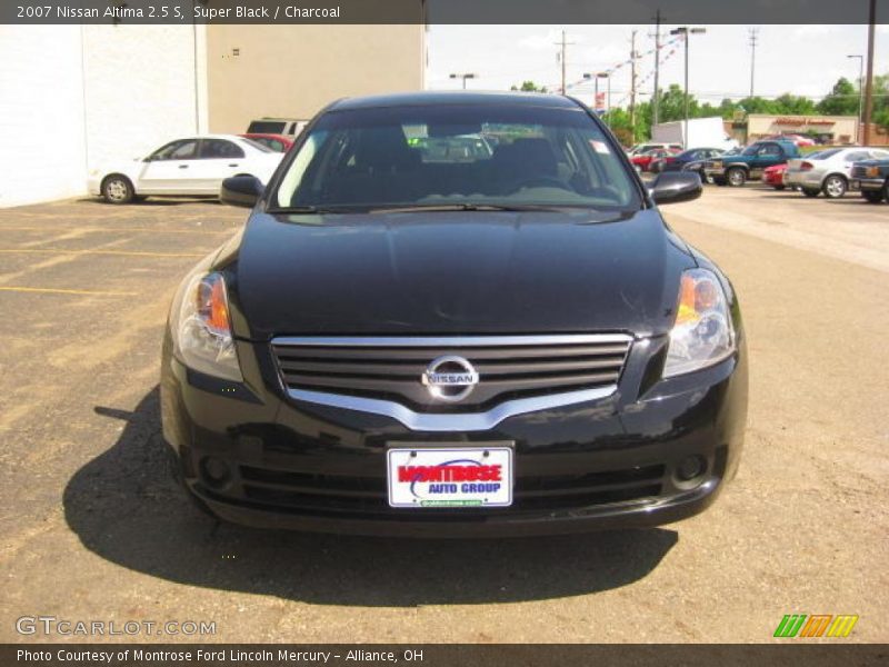 Super Black / Charcoal 2007 Nissan Altima 2.5 S