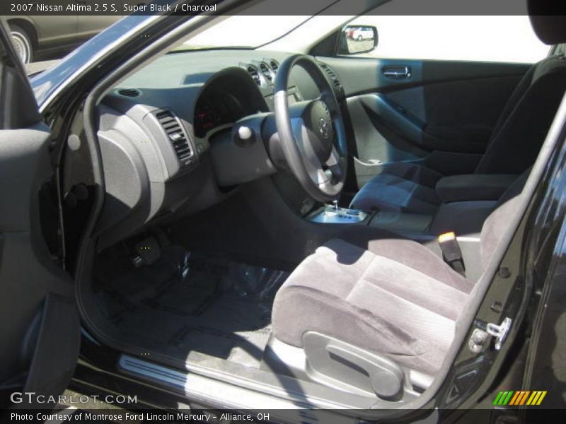 Super Black / Charcoal 2007 Nissan Altima 2.5 S