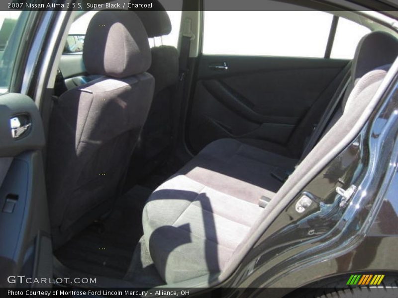 Super Black / Charcoal 2007 Nissan Altima 2.5 S