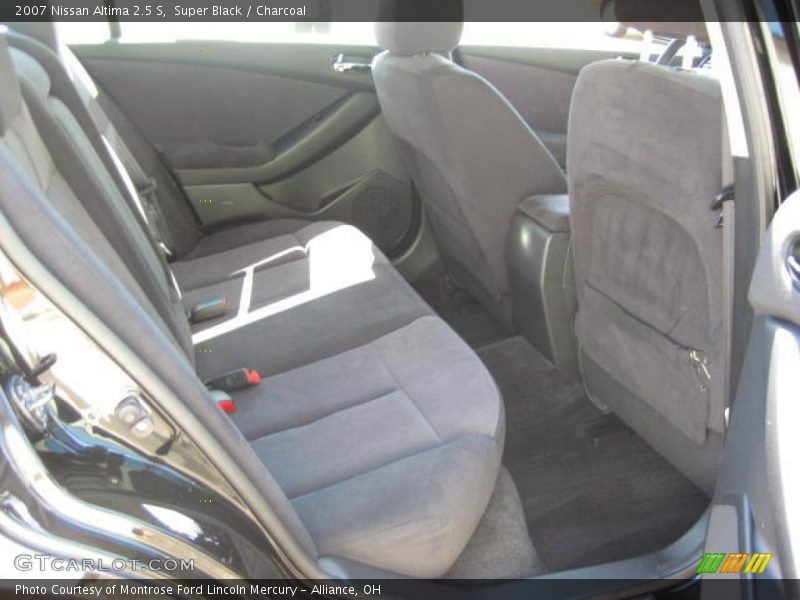 Super Black / Charcoal 2007 Nissan Altima 2.5 S