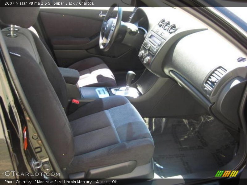 Super Black / Charcoal 2007 Nissan Altima 2.5 S