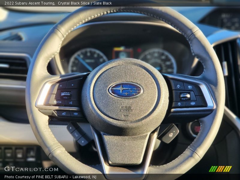 Crystal Black Silica / Slate Black 2022 Subaru Ascent Touring
