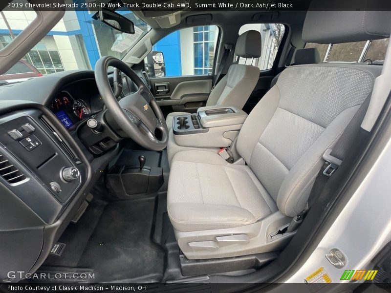 Summit White / Dark Ash/Jet Black 2019 Chevrolet Silverado 2500HD Work Truck Double Cab 4WD