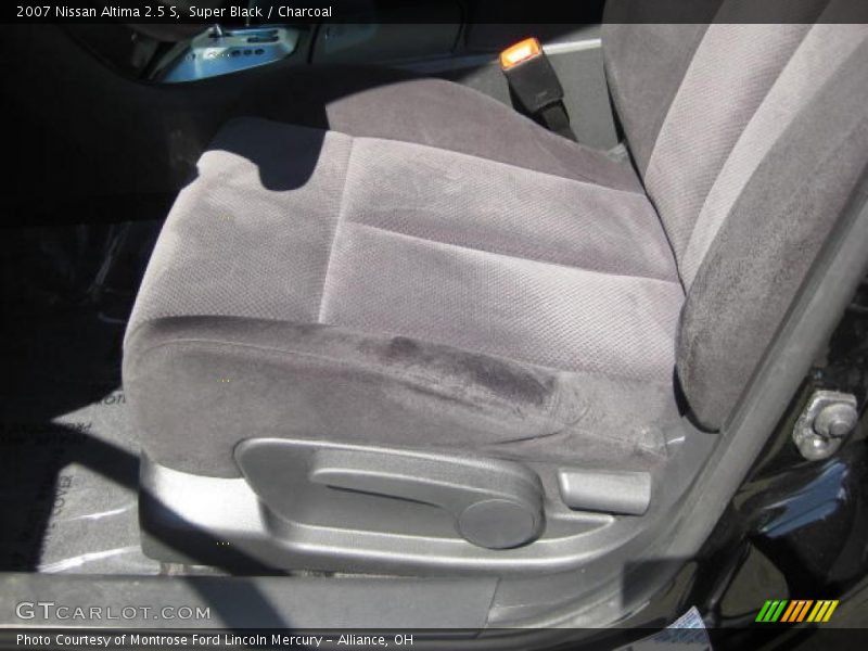 Super Black / Charcoal 2007 Nissan Altima 2.5 S