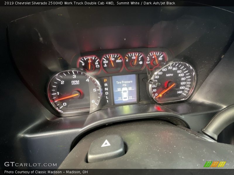 Summit White / Dark Ash/Jet Black 2019 Chevrolet Silverado 2500HD Work Truck Double Cab 4WD