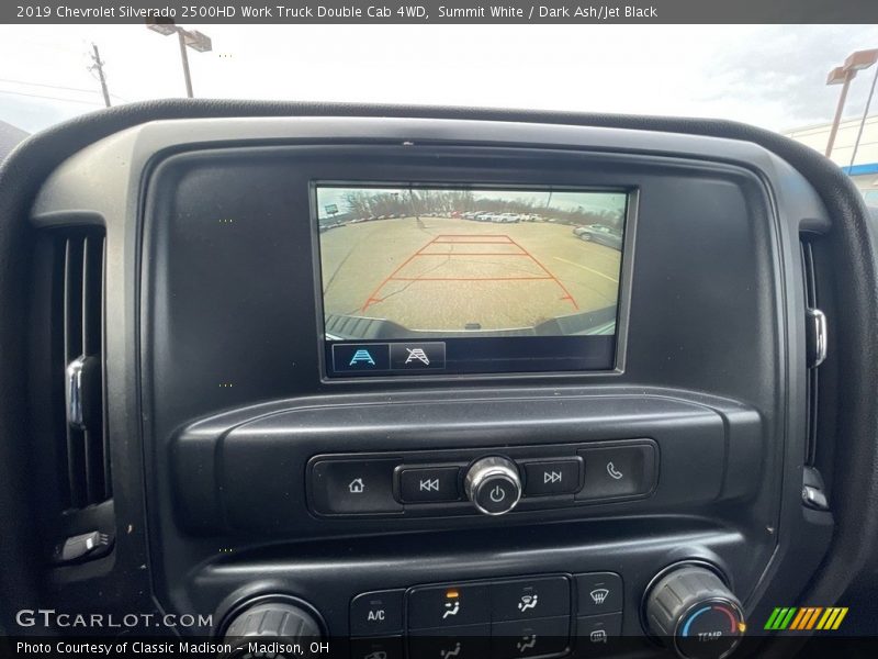 Summit White / Dark Ash/Jet Black 2019 Chevrolet Silverado 2500HD Work Truck Double Cab 4WD