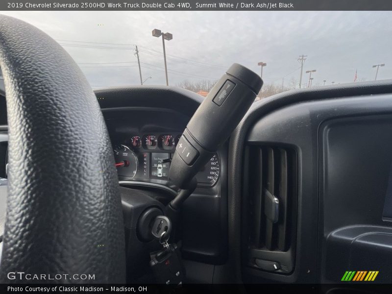 Summit White / Dark Ash/Jet Black 2019 Chevrolet Silverado 2500HD Work Truck Double Cab 4WD