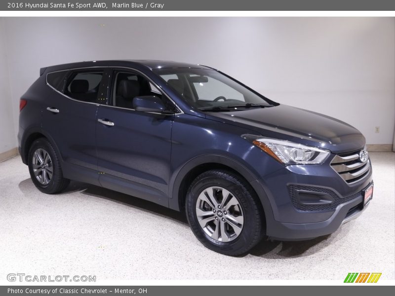 Front 3/4 View of 2016 Santa Fe Sport AWD