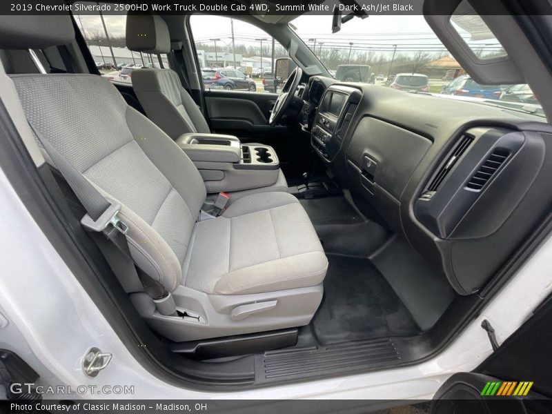 Summit White / Dark Ash/Jet Black 2019 Chevrolet Silverado 2500HD Work Truck Double Cab 4WD
