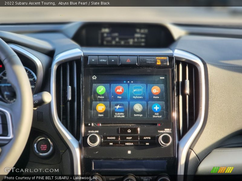 Abyss Blue Pearl / Slate Black 2022 Subaru Ascent Touring