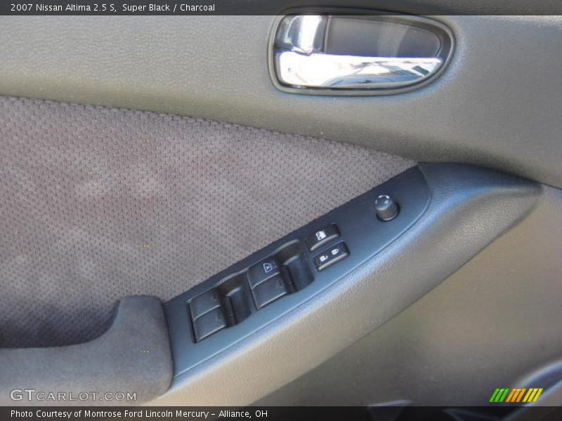 Super Black / Charcoal 2007 Nissan Altima 2.5 S