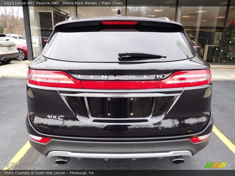 Infinite Black Metallic / Rialto Green 2019 Lincoln MKC Reserve AWD