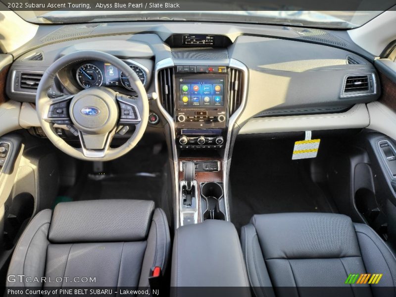 Abyss Blue Pearl / Slate Black 2022 Subaru Ascent Touring