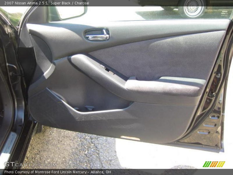 Super Black / Charcoal 2007 Nissan Altima 2.5 S