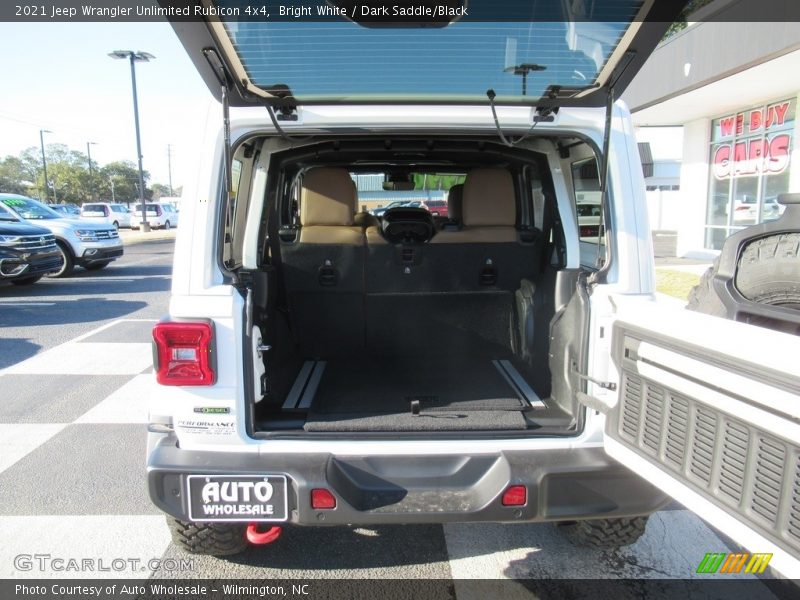 Bright White / Dark Saddle/Black 2021 Jeep Wrangler Unlimited Rubicon 4x4