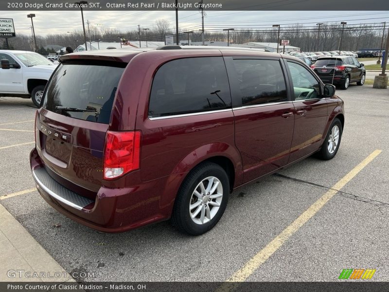 Octane Red Pearl / Black/Light Graystone 2020 Dodge Grand Caravan SXT