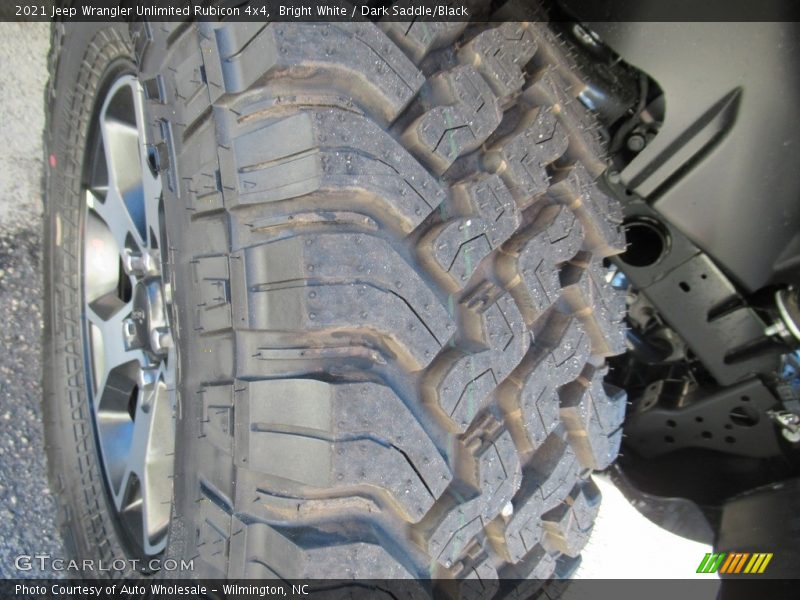 Bright White / Dark Saddle/Black 2021 Jeep Wrangler Unlimited Rubicon 4x4