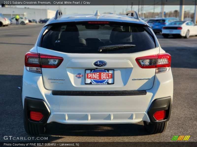 Crystal White Pearl / Gray 2021 Subaru Crosstrek Premium