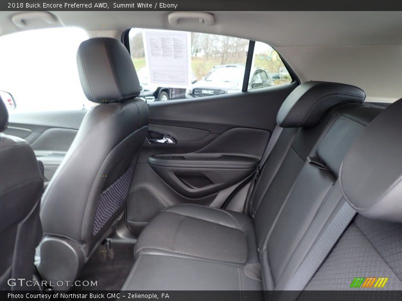 Summit White / Ebony 2018 Buick Encore Preferred AWD