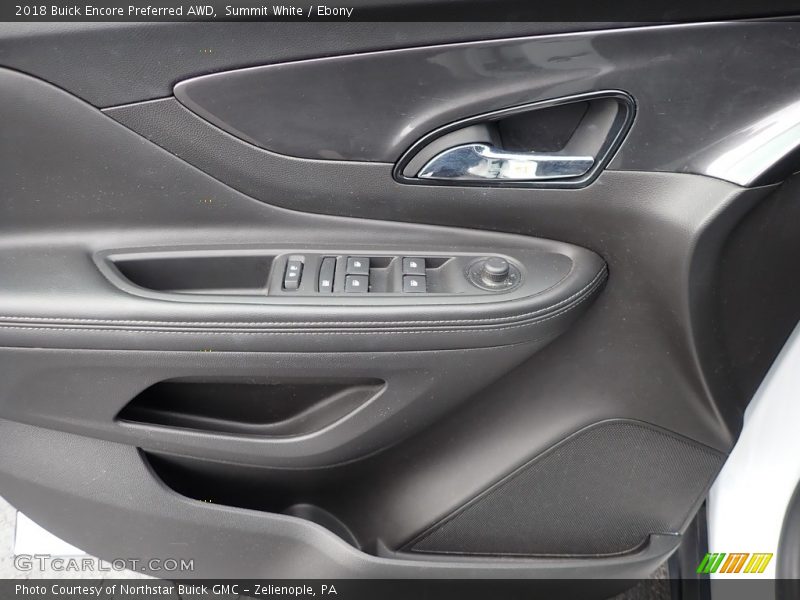 Summit White / Ebony 2018 Buick Encore Preferred AWD