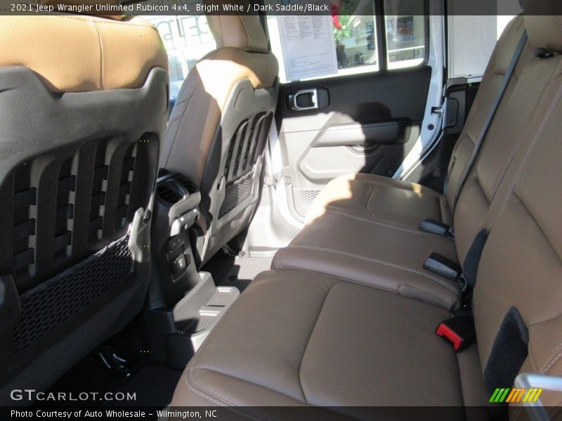 Bright White / Dark Saddle/Black 2021 Jeep Wrangler Unlimited Rubicon 4x4