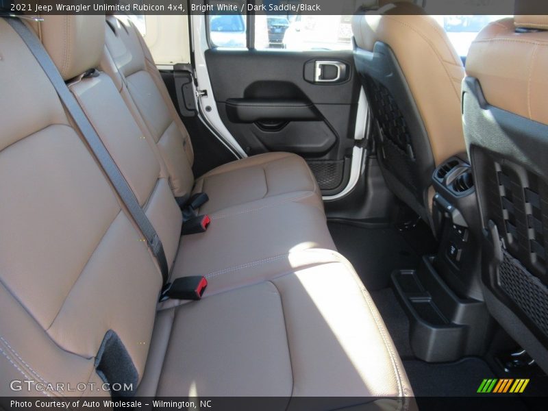 Bright White / Dark Saddle/Black 2021 Jeep Wrangler Unlimited Rubicon 4x4