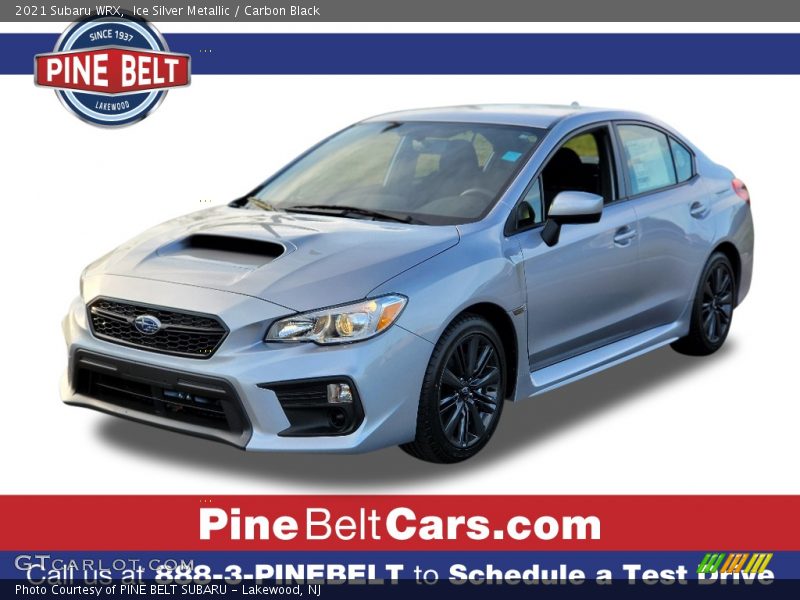 Ice Silver Metallic / Carbon Black 2021 Subaru WRX